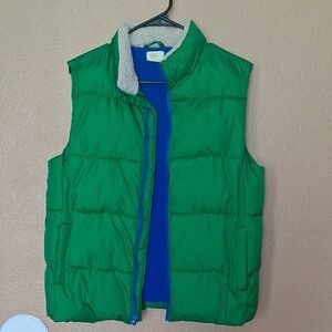 Crazy 8 Green Puffer Vest for Kids